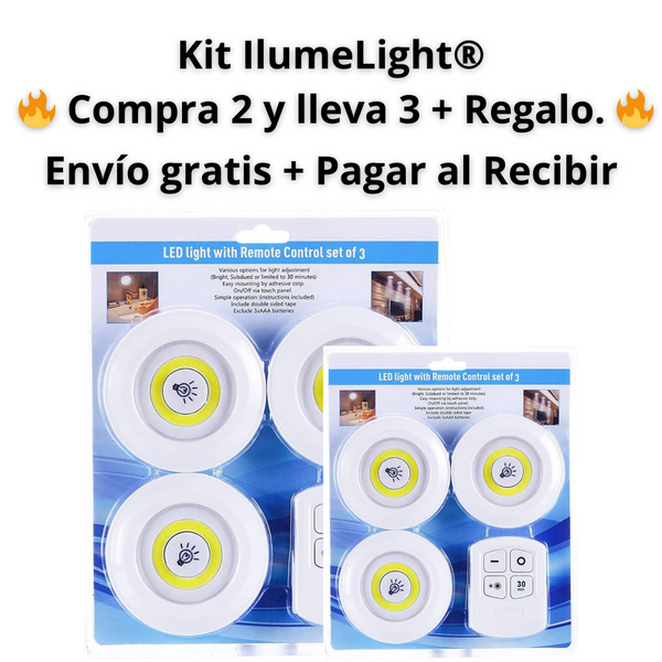 Kit IlumeLight® - 🔥 Compra 2 y lleva 3 + Regalo. 🔥